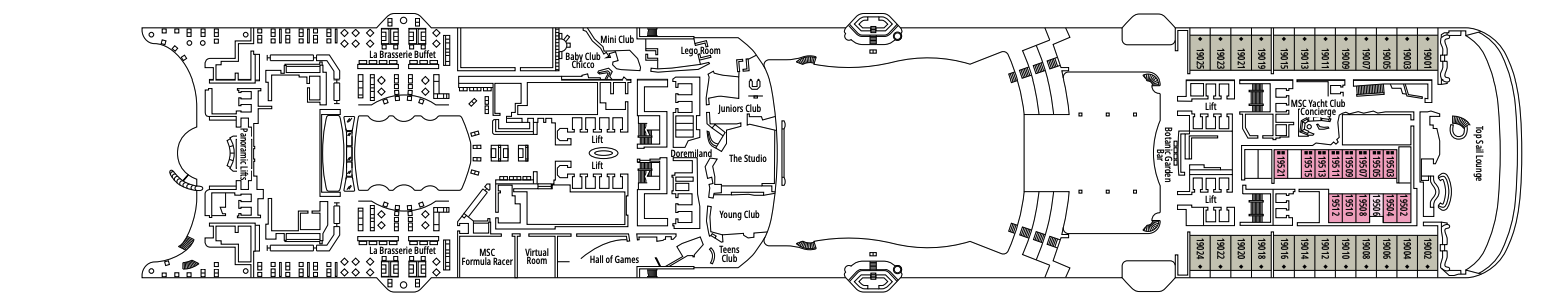 New York plan on MSC World Atlantic