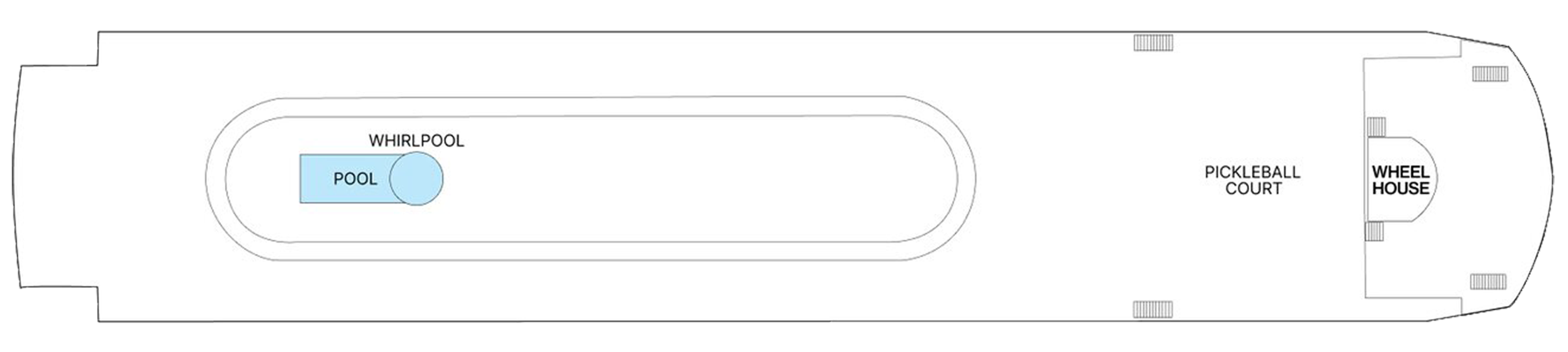 Sun Deck plan on AmaRudi