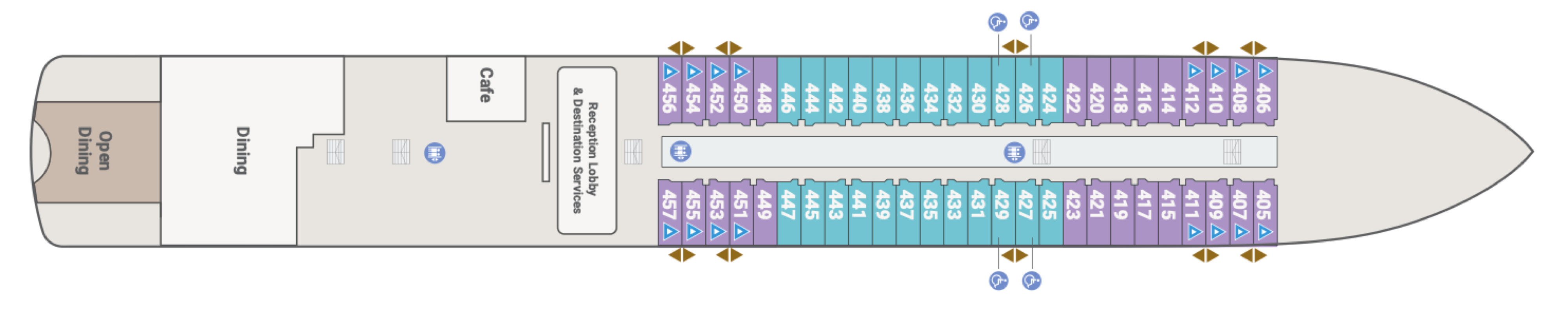 Deck 4 plan on Atlas Adventurer