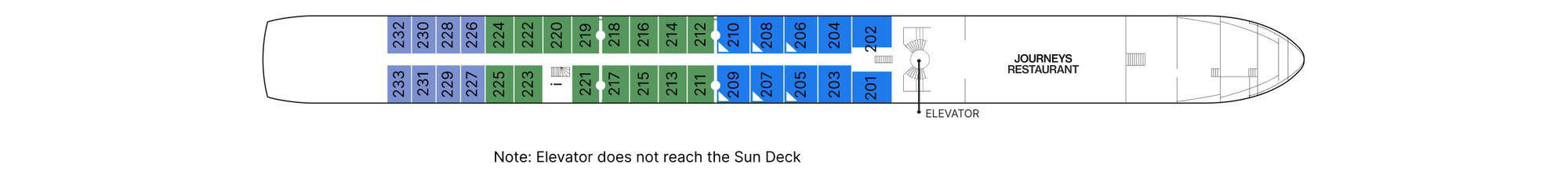 Cello Deck plan on AmaLea