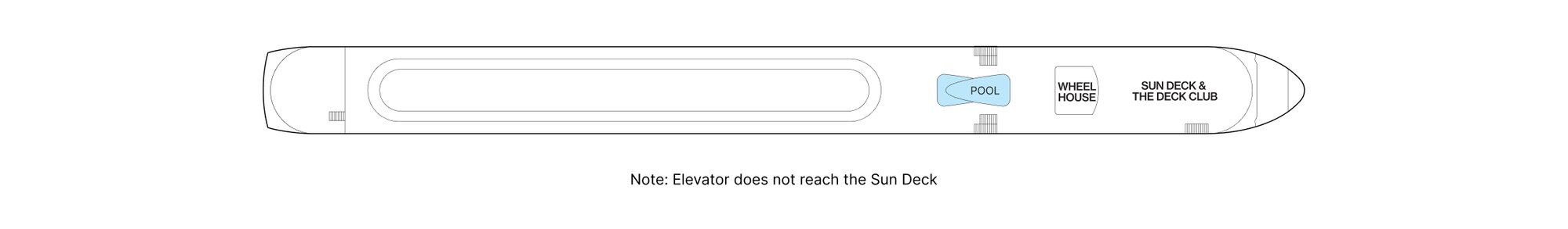 Sun Deck plan on AmaMora