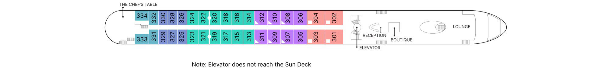 Violin Deck plan on AmaMora