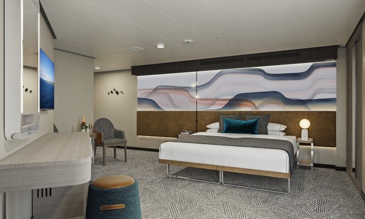 Aft-Facing Suite with Large Balcony
