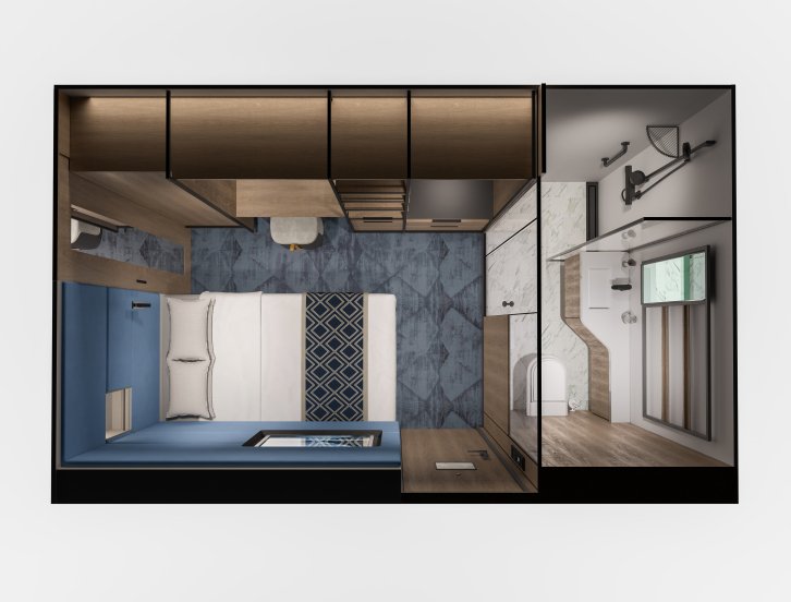 Solo Studio floor Plan