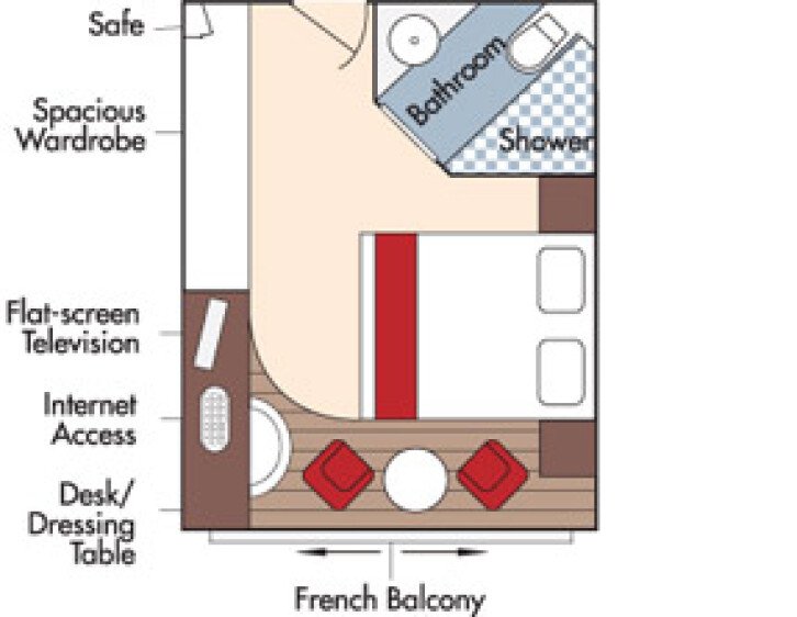 Category CA floor plan on AmaStella