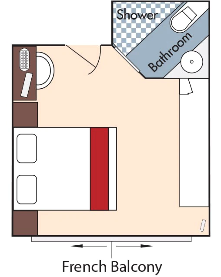 Category CB floor plan on AmaStella