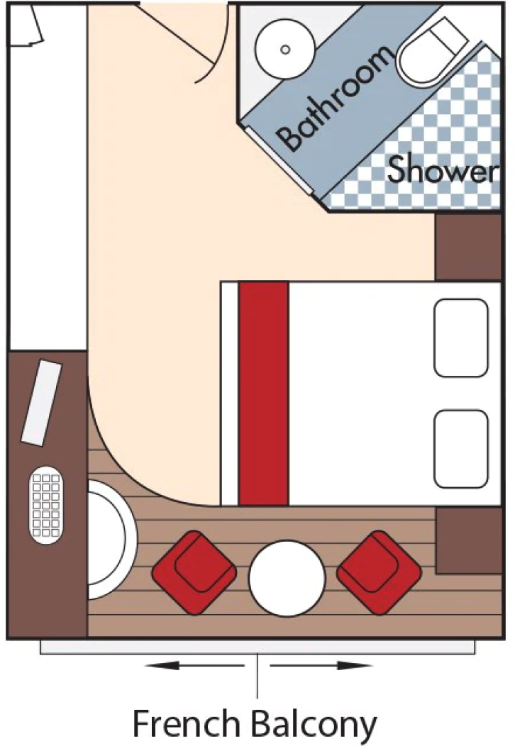 Category C  floor plan on AmaCerto