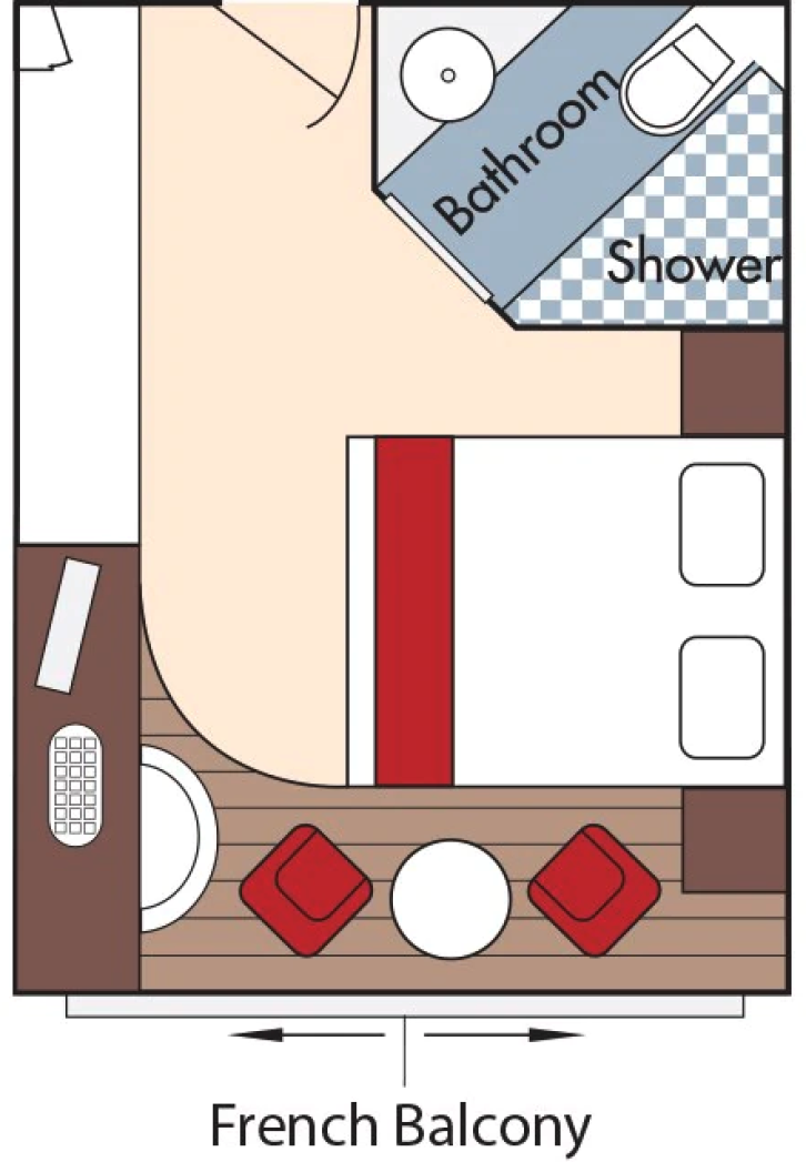 Category CA floor plan on AmaViola