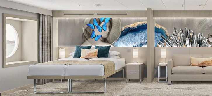 Guarantee Oceanview cabin on Norwegian Viva