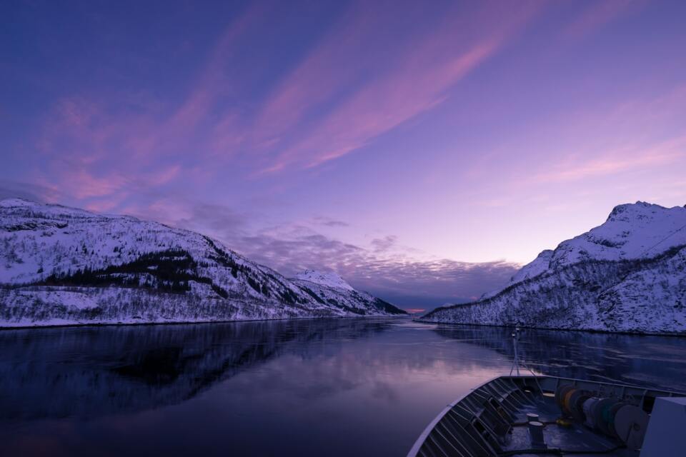 Lofoten Archipelago cruise port