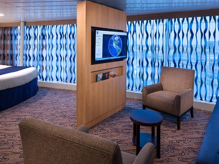 Ocean View Panoramic Suite (No Balcony) on Adventure of the Seas