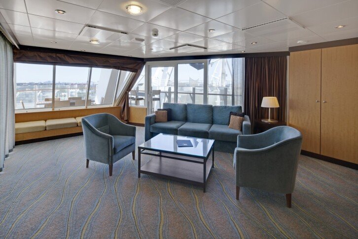 Spacious AquaTheater Suite Large Balcony - 2 Bedroom on Allure of the Seas