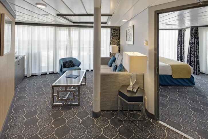 AquaTheater Suite - 1 Bedroom on Allure of the Seas