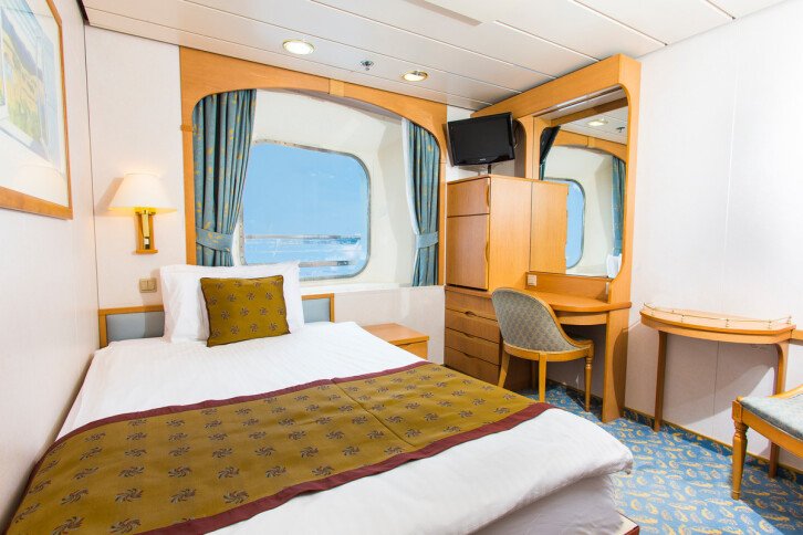 Sea View Single cabin on Aurora