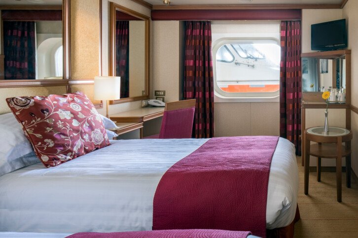 Sea View Cabin (Obstructed View) on Azura