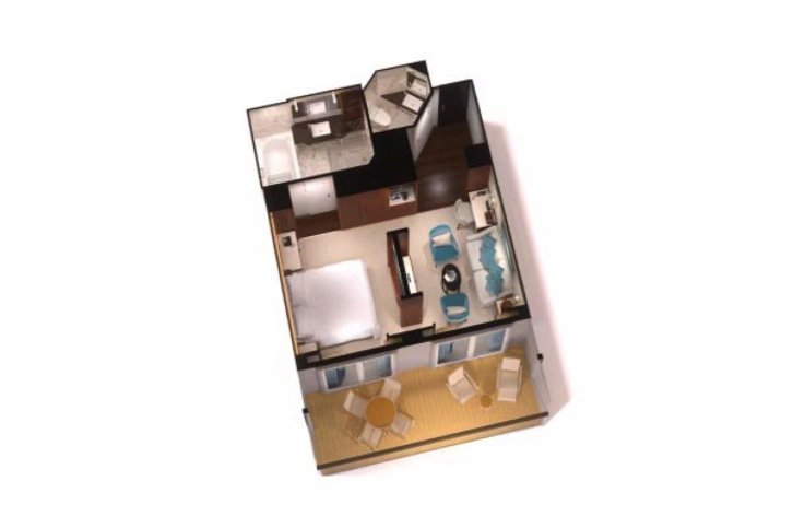 Suite floor plan on Britannia