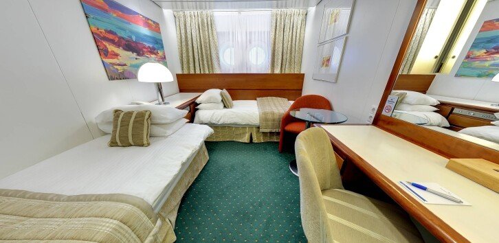 Ocean View (F) cabin on Balmoral