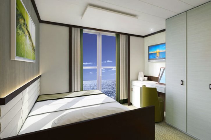 Single Balcony Cabins on Britannia