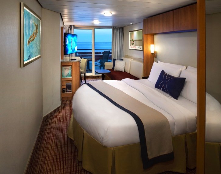 Veranda Stateroom Guarantee on Celebrity Equinox
