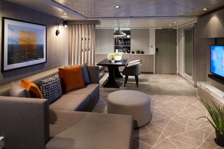 Royal Suite on Celebrity Millennium