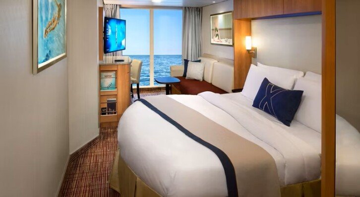 Deluxe Panoramic Ocean View cabin on Celebrity Solstice