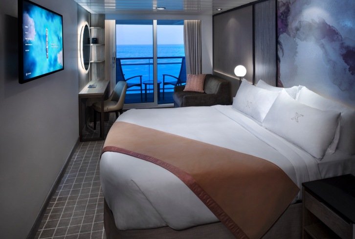Sunset Veranda Stateroom on Celebrity Millennium