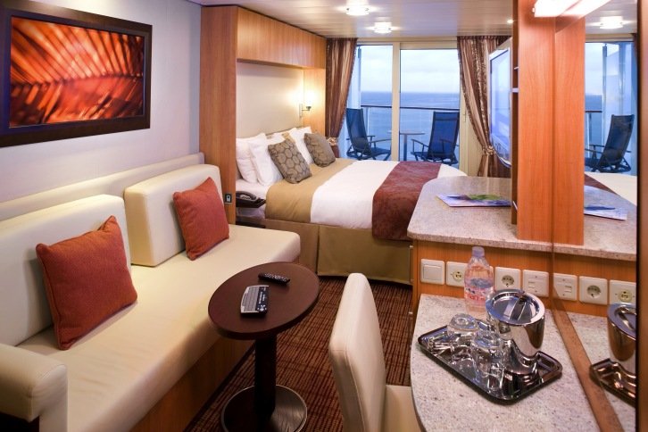 Deluxe Veranda Stateroom on Celebrity Solstice