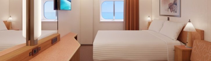 Ocean View cabin on Carnival Luminosa
