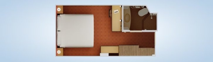 Cloud 9 Spa Interior floor plan on Carnival Luminosa
