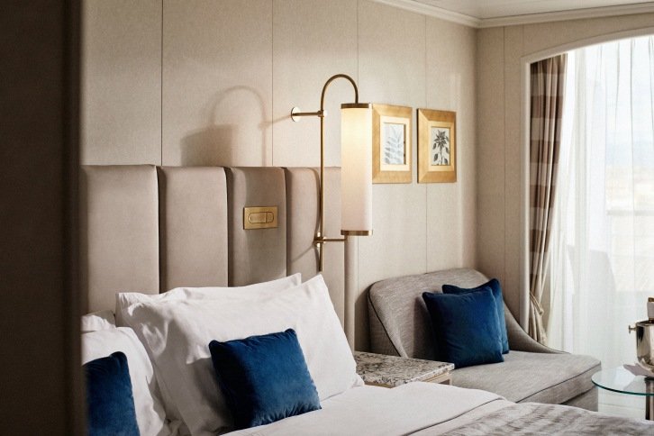 Double Guest Room with Veranda on Crystal Symphony