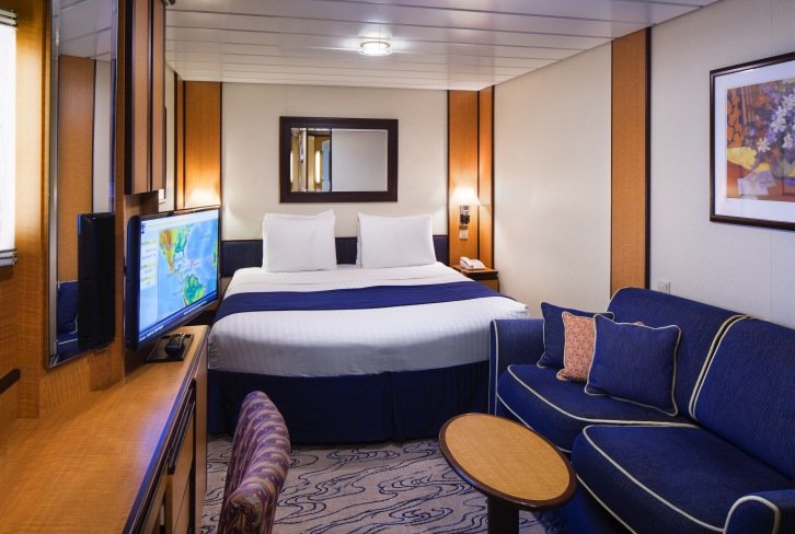 Interior cabin on Jewel of the Seas