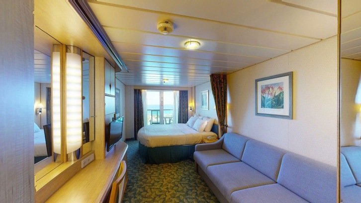 Ocean View Balcony cabin on Mariner of the Seas