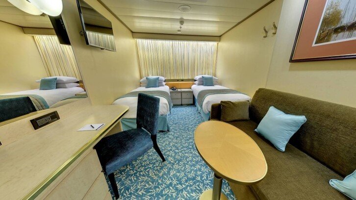 Interior cabin on Bolette