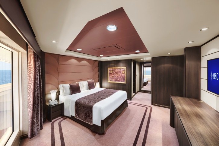 MSC Yacht Club Executive & Family Suite on MSC Divina