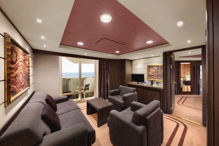 Grand Suite Aurea on MSC Divina