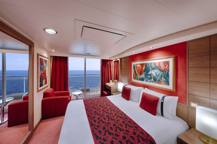 Deluxe Balcony cabin on MSC Musica
