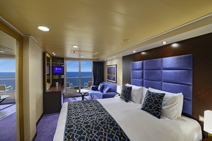 Premium Balcony cabin on MSC Divina