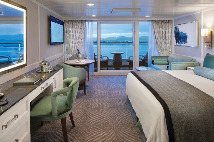 Penthouse Suite on Oceania Nautica