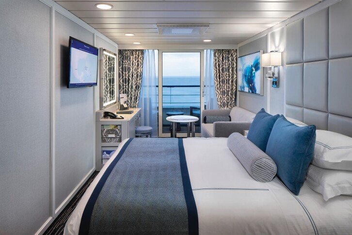 Veranda Stateroom on Oceania Nautica