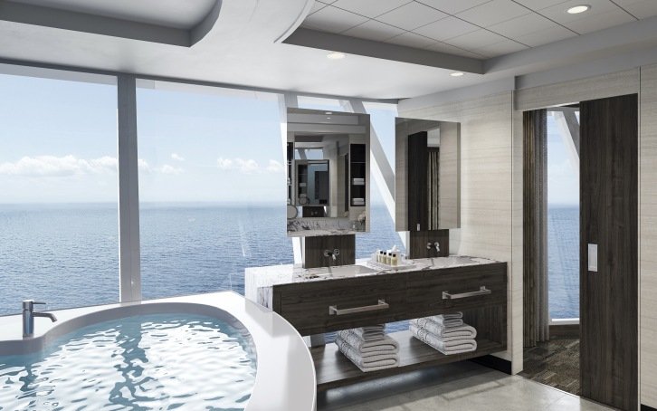 The Haven Deluxe Owner's Suite with Large Balcony on Norwegian Epic