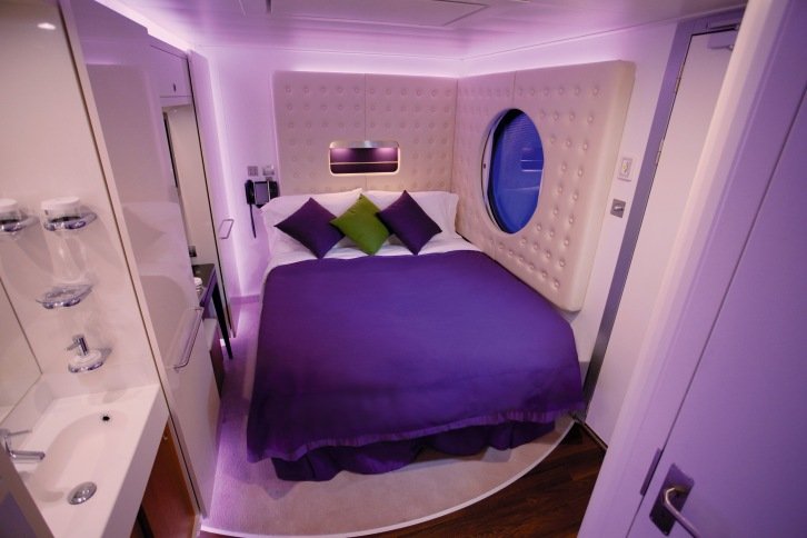 Solo Studio cabin on Norwegian Epic