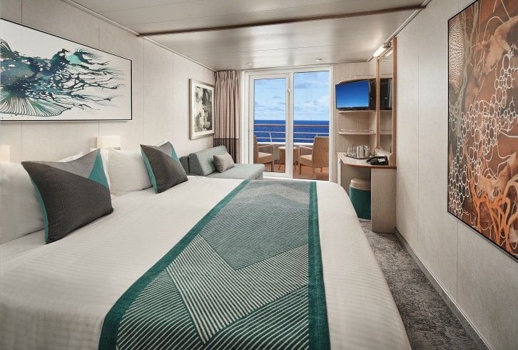 Aft-Facing Balcony cabin on Norwegian Sky