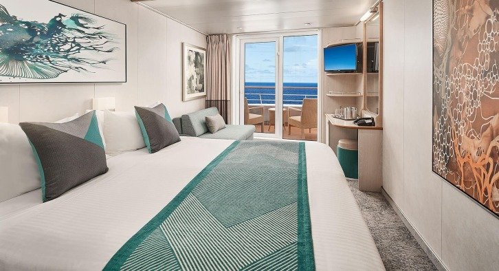 Solo Balcony cabin on Norwegian Sky