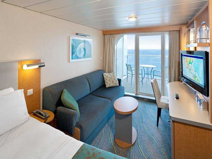 Ocean View with Large Balcony cabin on Oasis of the Seas