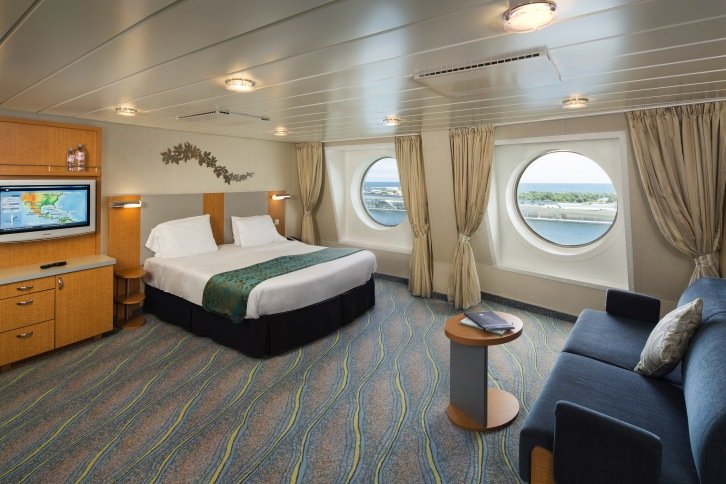 Ultra Spacious Ocean View cabin on Oasis of the Seas