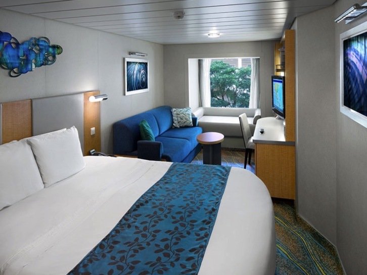 Central Park View Interior cabin on Oasis of the Seas