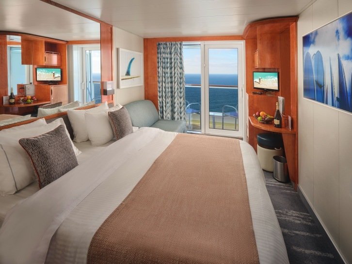 Family Balcony cabin on Pride of America