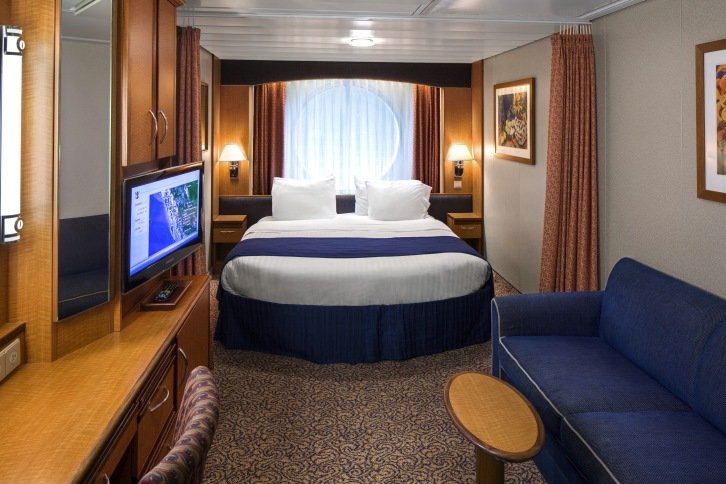 Connecting Ocean View cabin on Radiance of the Seas