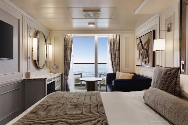Veranda Stateroom on Oceania Riviera