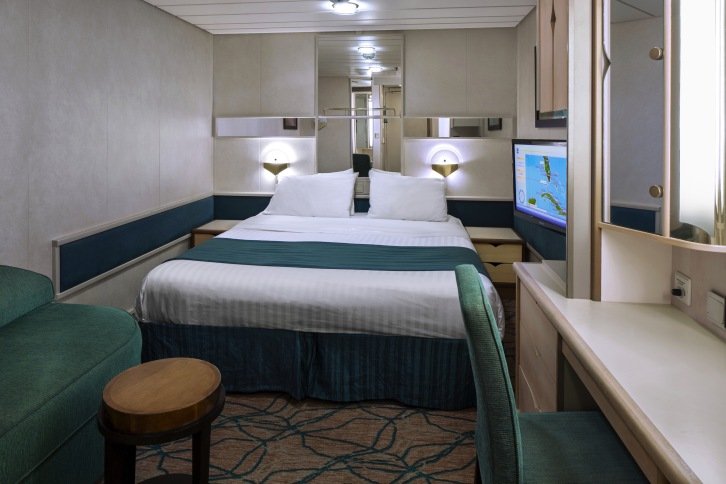 Interior cabin on Rhapsody of the Seas